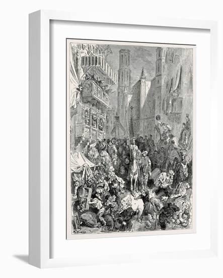 Paul Gustave Dore-Gustave Doré-Framed Art Print