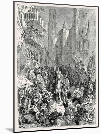 Paul Gustave Dore-Gustave Doré-Mounted Art Print