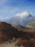 The Snow Capped Atlas Mountains of the Grand Kabylie, Algeria-Paul H. Ellis-Framed Giclee Print