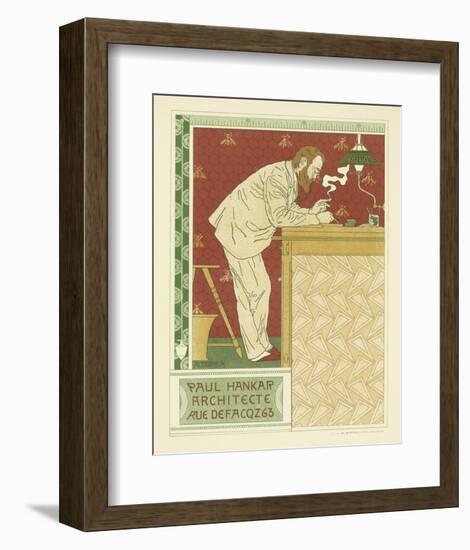 Paul Hankar Architecte-Adolphe Crespin-Framed Premium Giclee Print