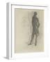 Paul Helleu en pied-Giovanni Boldini-Framed Giclee Print