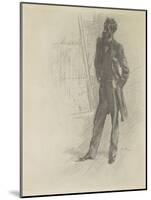 Paul Helleu en pied-Giovanni Boldini-Mounted Giclee Print