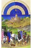 Le Tres Riches Heures Du Duc De Berry - October-Paul Herman & Jean Limbourg-Art Print