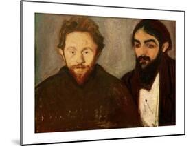 Paul Hermann and Paul Contard, 1897-Edvard Munch-Mounted Giclee Print