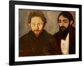 Paul Hermann and Paul Contard, 1897-Edvard Munch-Framed Giclee Print