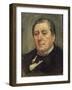 Paul Hervieu (1857-1915), 1895 (Oil on Canvas)-Paul Chabas-Framed Giclee Print