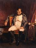 Napoleon Emperor Defeated at Fontainebleau 1814-Paul Hippolyte Delaroche-Photographic Print