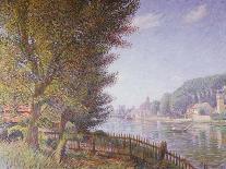 River Landscape, 1910-Paul Horninger-Mounted Giclee Print