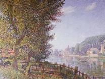 River Landscape, 1910-Paul Horninger-Framed Stretched Canvas
