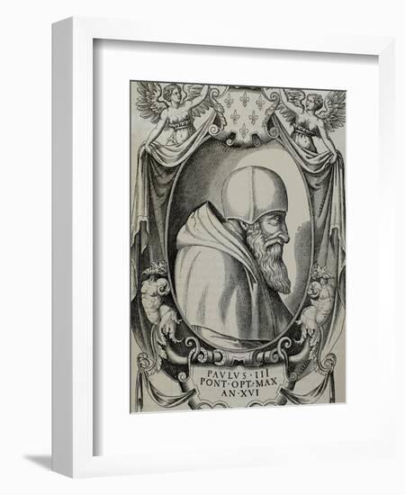 Paul III (1468-1549). Born Alessandro Farnese.-Tarker-Framed Giclee Print