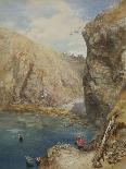 The Landing Place at Havre Gosselin, Sark-Paul Jacob Naftel-Stretched Canvas