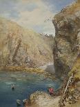 The Landing Place at Havre Gosselin, Sark-Paul Jacob Naftel-Framed Giclee Print