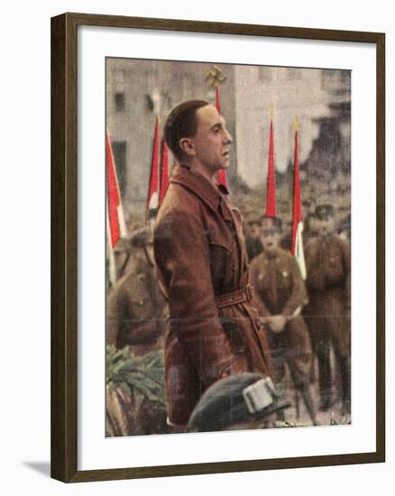 Paul Joseph Goebbels-null-Framed Photographic Print