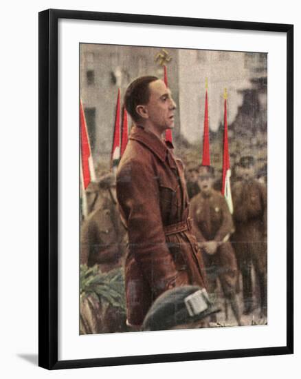 Paul Joseph Goebbels-null-Framed Photographic Print