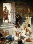 A Rape in the Stone Age, 1888-Paul Joseph Jamin-Framed Stretched Canvas