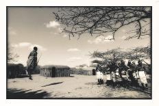 Silhouette of Maasai Warrior, Ngorongoro Crater, Tanzania-Paul Joynson Hicks-Photographic Print