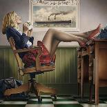 Cafe Oceanus-Paul Kelley-Art Print