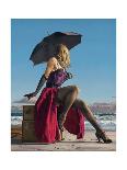 On Crescent Beach-Paul Kelley-Stretched Canvas