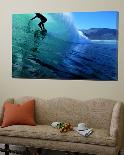 Surfing the Tube at "Dunes," Noordhoek Beach, Cape Town, South Africa-Paul Kennedy-Loft Art