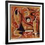 Paul Klee at Birdland-Gil Mayers-Framed Giclee Print