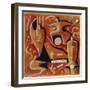 Paul Klee at Birdland-Gil Mayers-Framed Giclee Print