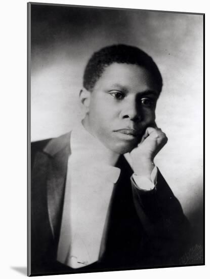 Paul Laurence Dunbar (1872-1906)-null-Mounted Photographic Print