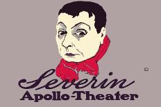 Severin at the Apollo-Theater-Paul Leni-Framed Art Print