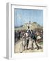 Paul Masson, Winner of a Cycling Event at the Olympic Games, Athens, 1896-null-Framed Giclee Print