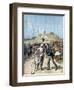 Paul Masson, Winner of a Cycling Event at the Olympic Games, Athens, 1896-null-Framed Premium Giclee Print