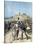 Paul Masson, Winner of a Cycling Event at the Olympic Games, Athens, 1896-null-Stretched Canvas