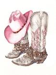Her Cowboy Boots-Paul Mathenia-Art Print