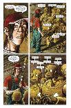 Zombies vs. Robots - Comic Page with Panels-Paul McCaffrey-Stretched Canvas