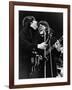 Paul Mccartney and George Harrison on Stage-Associated Newspapers-Framed Photo