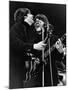 Paul Mccartney and George Harrison on Stage-Associated Newspapers-Mounted Photo