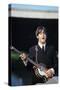 Paul Mccartney Playing Bass and Singing-null-Stretched Canvas