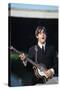 Paul Mccartney Playing Bass and Singing-null-Stretched Canvas