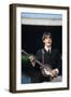 Paul Mccartney Playing Bass and Singing-null-Framed Photographic Print