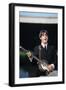 Paul Mccartney Playing Bass and Singing-null-Framed Photographic Print