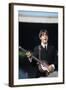 Paul Mccartney Playing Bass and Singing-null-Framed Photographic Print