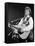 Paul McCartney Playing Guitar on Stage-null-Framed Stretched Canvas