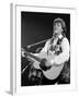 Paul McCartney Playing Guitar on Stage-null-Framed Premium Photographic Print