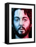 Paul McCartney-Enrico Varrasso-Framed Stretched Canvas