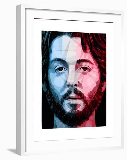 Paul McCartney-Enrico Varrasso-Framed Art Print