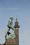 View of Royal Liver Building from India Building on Water Street, Liverpool, Merseyside, England-Paul McMullin-Photo