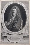 Portrait of Jean Baptiste Lully (1632-87), French Composer and Operatic Director, Engraved by…-Paul Mignard-Mounted Giclee Print