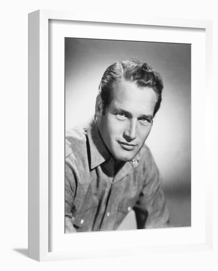 Paul Newman, 1962-null-Framed Photo