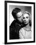 PAUL NEWMAN AND JOANNE WOODWARD in the 50's (b/w photo)-null-Framed Photo