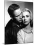 PAUL NEWMAN AND JOANNE WOODWARD in the 50's (b/w photo)-null-Mounted Photo