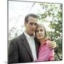 PAUL NEWMAN AND JOANNE WOODWARD in the 50's (photo)-null-Mounted Photo