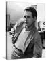 PAUL NEWMAN early 60'S (b/w photo)-null-Stretched Canvas